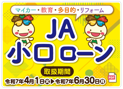 JA小口ローン
