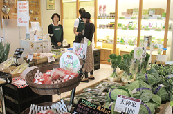 ＪＡ東京アグリパークで農畜産物をＰＲ