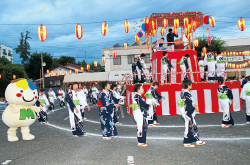 納涼踊り大会が盛大に開催