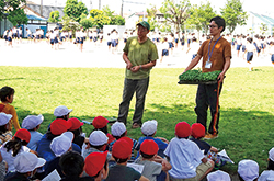武蔵村山市農友会「新鮮組」が食農教育