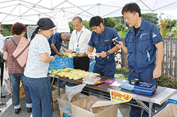 野菜の日に「みのーれ立川」でイベント