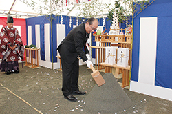 (仮称)JA東京みどり本店・幸町支店新築工事地鎮祭