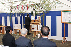 (仮称)JA東京みどり本店・幸町支店新築工事地鎮祭