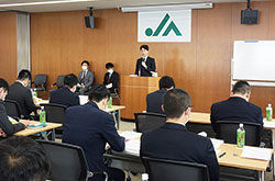 ＪＡ幹部職員育成研修会で優秀賞を受賞