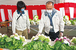 ＪＡ・東大和農業祭品評会