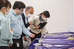 令和5年度立川市うど品評会の写真