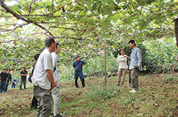 青壮年部圃場見学会