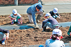 地域児童の食農教育に協力
